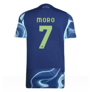 Ajax Raul Moro #7 Seconda Maglia 2025-26 Manica Corta